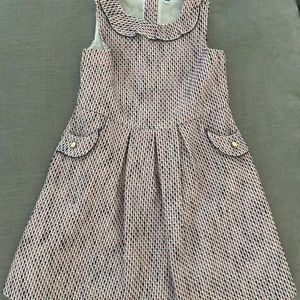 Janie and Jack Black and White Casual Dress